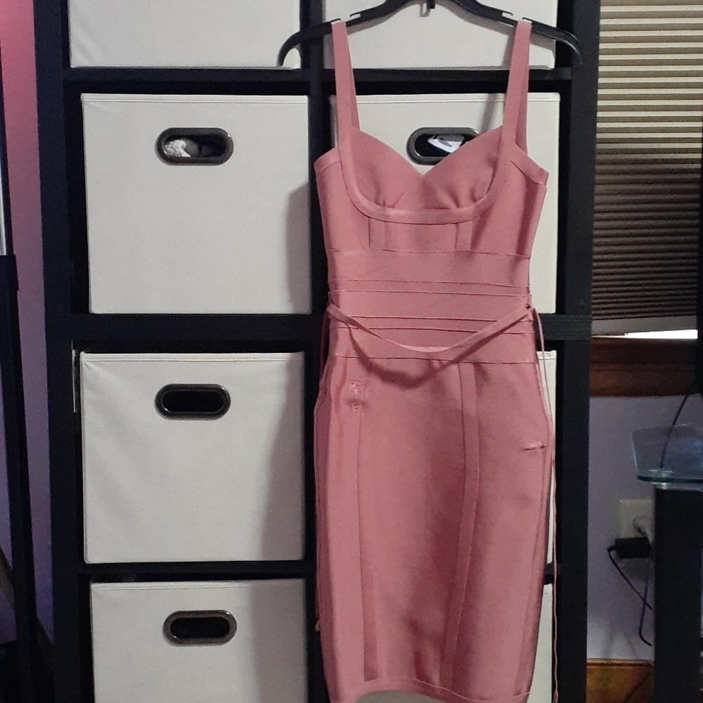 Rose Bodycon Dress